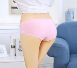 10pc lot Solid Girls Panties for Teenagers Girl Briefs Underwear Solid Student Underwear Cotton Underpants Teenage Children Y012618135798