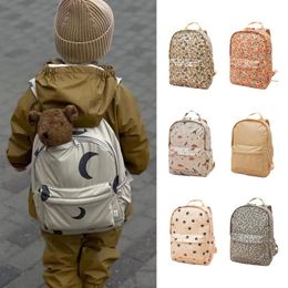 Children Backpacks Primary Schoolbag Toddler Boys Girls Kindergarten Backpack Vintage Style School Bags Baby Travel Bag 240227