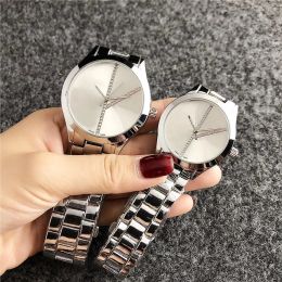 Free shipping CKK Fashion Brand Watches Unisex women men Lovers' Steel Metal Band Quartz Wrist Watch C6239-2