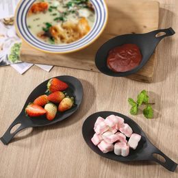 Dinnerware Sets 3 Pcs Kitchen Appliances Silicone Spoon Rest Tabletop Utensils For Desktop Delicate Scoop Holder Practical