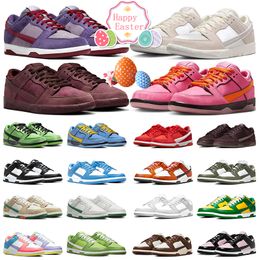 2024 men women panda lows running shoes Plum City of Love Triple Pink Panda Valentine's DayPastoral Print Setsubun Night Sky Buttercup low trainers sports sneakers