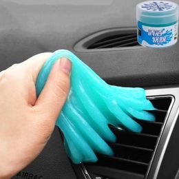 Car Wash Solutions Cleaning Soft Glue Auto Dashboard Gel Slime Machine Vent Magic Remove Dust Keyboard Interior Accessories