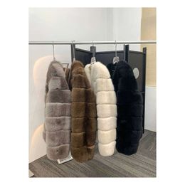 2023 "Little Milk Fox" Little Fox Full Skin Back Hair Young Fur Coat Women's And All In One 9109