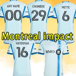 2024 Montreal Mens Soccer Jerseys WANYAMA DUKE HERRERA PIETTE H. HAMDI SALIBA JABANG VILSAINT QUIOTO OPOKU Home Away Football Shirt 2025