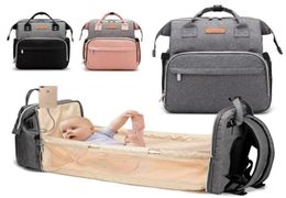 Diaper Bags Portable Baby Crib Bag Bassinet For Foldable Bed Born Indoor Outdoor Travel Backpack Infant Sleeping Basket66100828108681