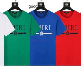 amirirlies Tshirt amari Clothing amirl Printing amirlies Am am Brand amis Horse imiri Tees amiiri men Fashion women Letter luxury Double designer Fashion Roun 7N7W