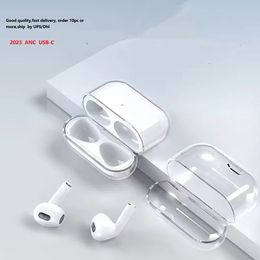 For AirPods Pro2 airpods3 Earphones cases airpod pro2 generation Headphone Accessories Clear ear case Cute Protective Cover Apple Wireless Charging Box Case