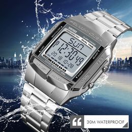 SKMEI Militär Sport Uhren Elektronische Herren Uhren Top Brand Luxus Männliche Uhr Wasserdichte LED Digital Uhr Relogio Masculino 2276w