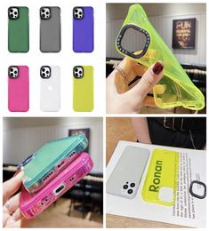 20MM Soft TPU Cases For Iphone 14 13 Pro MAX Mini 12 11 XR XS X 8 7 6 6S Plus Phone14 Camera Bumper Crystal Clear Transparent Col2864887