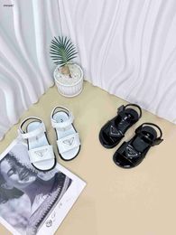 Luxury baby Sandals Solid Colour Kids Slippers Cost Price Size 26-35 Including box high quality Geometric logo Child shoes 24Mar