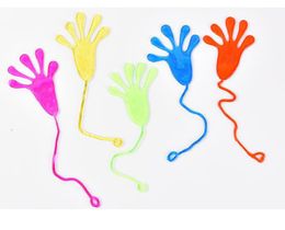 Palla appiccicosa 100PCS Giocattolo divertente Palm Elastico Appiccicoso Squishy Palm giocattolo per bambini Novità regalo palla appiccicosa Bomboniere Forniture palla squishy bastone appiccicoso allenatore appiccicoso