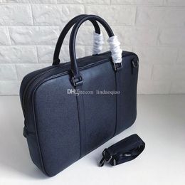 B Brand Mens Business Bag Real leather Mens Document Bag High Quality Men Briefcases Designer Brand Mens Bag Brand 209N