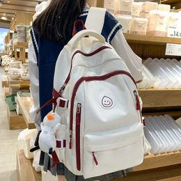DIEHE Large Female Cute College Backpack Girl Travel Book Nylon Fashion Ladies Leisure Bag Women Laptop Men School Bags 240229