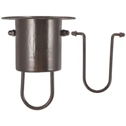 Garden Decorations Rain Chain Hook Supplies Gutter Parts Iron Adapters Accessory Installation For Cup Decorative Bolts