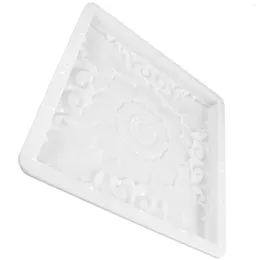 Garden Decorations Flooring Tile Mould Path Maker Modelling Tool Chinese Style Paver Moulds White Walkway Paving Mould