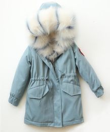 30 Winter Warm Kids Fur Coat Hooded Removable Toddler Boy Jackets Thick Girls Outerwear Clothes Teenager Children Windbreakers9617663