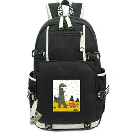 Omae Umasou da na backpack Heart and Yummie daypack You Are school bag Cartoon Print rucksack Casual schoolbag Computer day pack