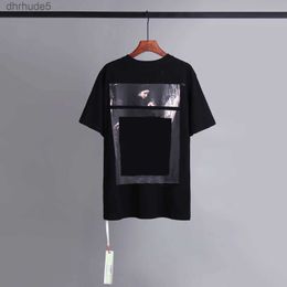 t Shirt Designer Tshirt Men Women Clothing Mens Shirts Tshirts Offes Anti Wrinkle Print Geometric Loose Fashion Clothes Womens Man Tee Luxury Brand Luxe COM1