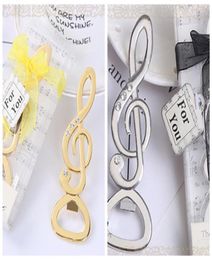 20 Pieceslot 2018 Newest Bridal shower Decoration Favours Musical Note Bottle Opener Wedding Favours For Party Favours Gift71394569525039