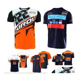 Motorcycle Apparel New F1 Racing T-Shirt Summer Short-Sleeved Jersey Same Style Customization Drop Delivery Automobiles Motorcycles Mo Dhscj