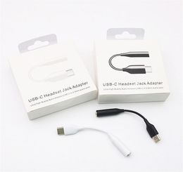 OEM Type-C to 3.5mm Earphone Cable Adapters USB-C Male 3.5 AUX o female Jack for Samsung S20 Note 10 20 plus6109472