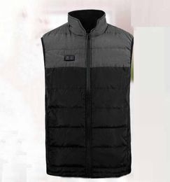 Outdoor TShirts Rechargeable Winter Warm Vest Clothing Heated For Riding Skiing Fishing Charging Via Coat3015398496