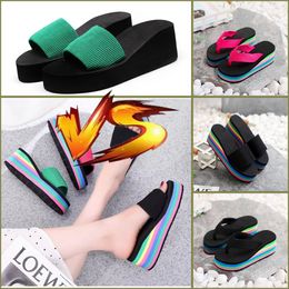224 GAI Designer Sandals Slippers Summer Men Women Shoes Shaped Multicolor shoes big size