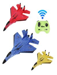 2 4G RC Plane Drone Aircraft Foam Glider Fixed Wing Remote Control Airplane Outdoor Electric Toys for Kids Boys Children Gift 21099158438