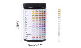 Metres 157A 100PCS Upgrade 14 IN 1 Drinking Water Test Strips PH Hardness Alkalinity Lead Copper Iron Mercury Bromine Nitrite6216796