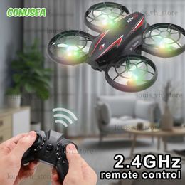 Electric/RC Aircraft Rc Drone Mini Ufo Toys Drones Remote Control Helicopter Aeroplane Dron Quadcopter Rc Plane Aeroplane Toy for BOYS Children Gift T240309