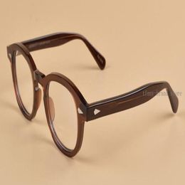 Whole-new design lemtosh eyewear sun glasses frames top Quality round eyeglaslases frame Arrow Rivet 1915 S M L size3009