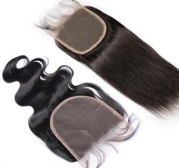 5x5 HD Lace Closures Body Wave Straight Closures Part Natural Colour Can be Dyed Lace Closure4990823