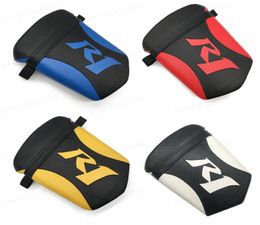 For Yamaha YZFR1 2000 2001 Motorbike Rear Seat Passenger Pillion Artificial Lea Black Red Blue White Yellow218o9623303