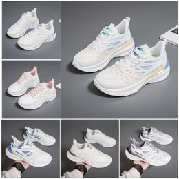 Мужчины Flat Running New Women Withing Shoes Soft Sole Fashion White Black Pink Bule Comensy Sports Z188 17