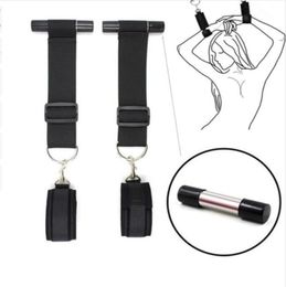 Hanging handcuffs doors on the ankles swings windows SM binding locks restraints handcuffs sex products4813600