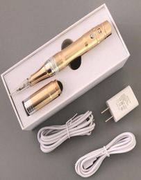 Champagne Quality Wireless Beauty Makeup Machine Cartridges Needles Makeup Tattoo Machine Permanent makeup machine Supply3569884