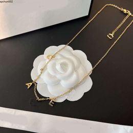 Pendant Necklaces Designer Women Brand Letter Gold Geometry Necklace Suitable for Gift Giving Social Gathering Fashion Versatile Popular I7n8