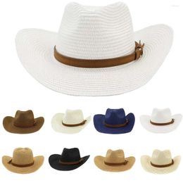 Ball Caps Wide Cowboy Wild Hat Western Women Men Cap Beach Brim Baseball The Chive