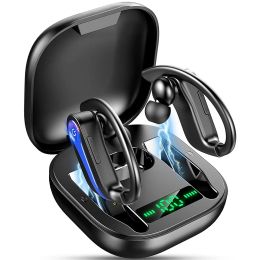 2022 New TWS Wireless Bluetooth 5.1 Headphone Stereo Sports Waterproof Earhook Earphones With Mic Charging Box For Xiaomi iPhone