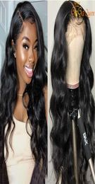 Body Wave Human Hair Wigs for Black Women 5x5 Lace Closure Wig Preplucked 30 Inch Brazilian Remy Hair Wig3139190