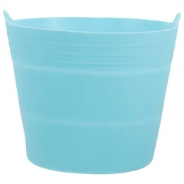 Take Out Containers Grease Drum Liner For Oil Bucket Barbecue Silicone Grill Accessories Foldable Folding