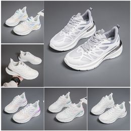 New men women shoes Hiking Running flat Shoes soft sole fashion white black pink bule comfortable sports Z1824 GAI