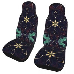 Car Seat Covers A Digital Mandala Universal Cover Four Seasons AUTOYOUTH Fantasy Cushion/Cover Fiber Hunting