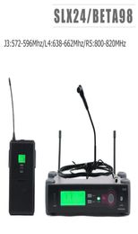 J3572596MhzL4638662MhzR5800820Mhz Top Quality SLX124beta 98 Saxophone Guitar Instrument Wireless Microphone System6558284