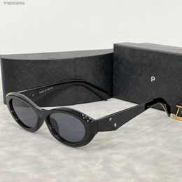 Designer Sunglasses Ellipses Cat Eye for Women Small Frame Trend Men Gift Glasses Beach Shading Uv Protection Polarised with Box Nice FPBK