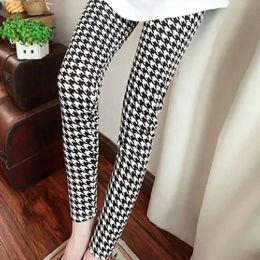 Capris Houndstooth Maternity Overalls Pants Pregnant Women Office Ladies Pregnancy Clothes for Summer Spring Maternity Clothing New