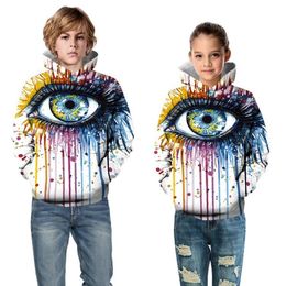 Magic Eye 3D Oversized Boys Hoodies for Girls Teenagers Children039s Sweatshirt for Boys Girls Sweat Shirt Child Kids Hoodies C2144394