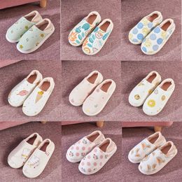 Slippers Soft Bottom Winter Pregnant Womens Nonslip Fruit Cotton Slippers Home Postpartum Large Size Cotton Slippers size 36-41 GAI-33 XJ