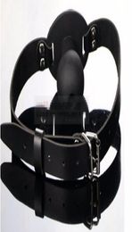 Bdsm Fetish Black Mouth Plug Ball Gag Head Bondage Belt In Adult Games For Couples Porno Sex Products Toys For Women And Men Gay8761171