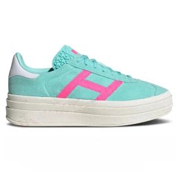 Piattaforma Gazelle Bold Designer Scarpe da donna Casual Gazelles Sneakers Solar Green Pink Glow Gum OG Original Jogging Walking Dhgate Donna Scarpe da ginnastica